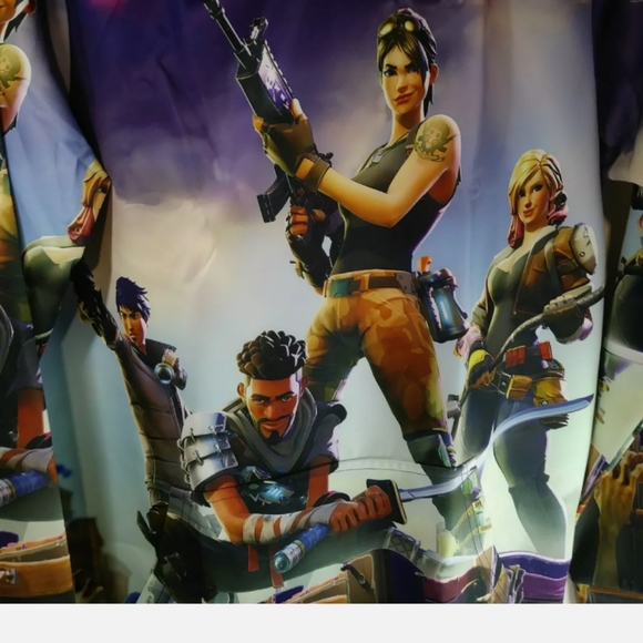 Cosplay Boy's Multicolored 3D Graphic Pullover Sz Lg Hoodie Sweatshirt Fortnite - Picture 6 of 10